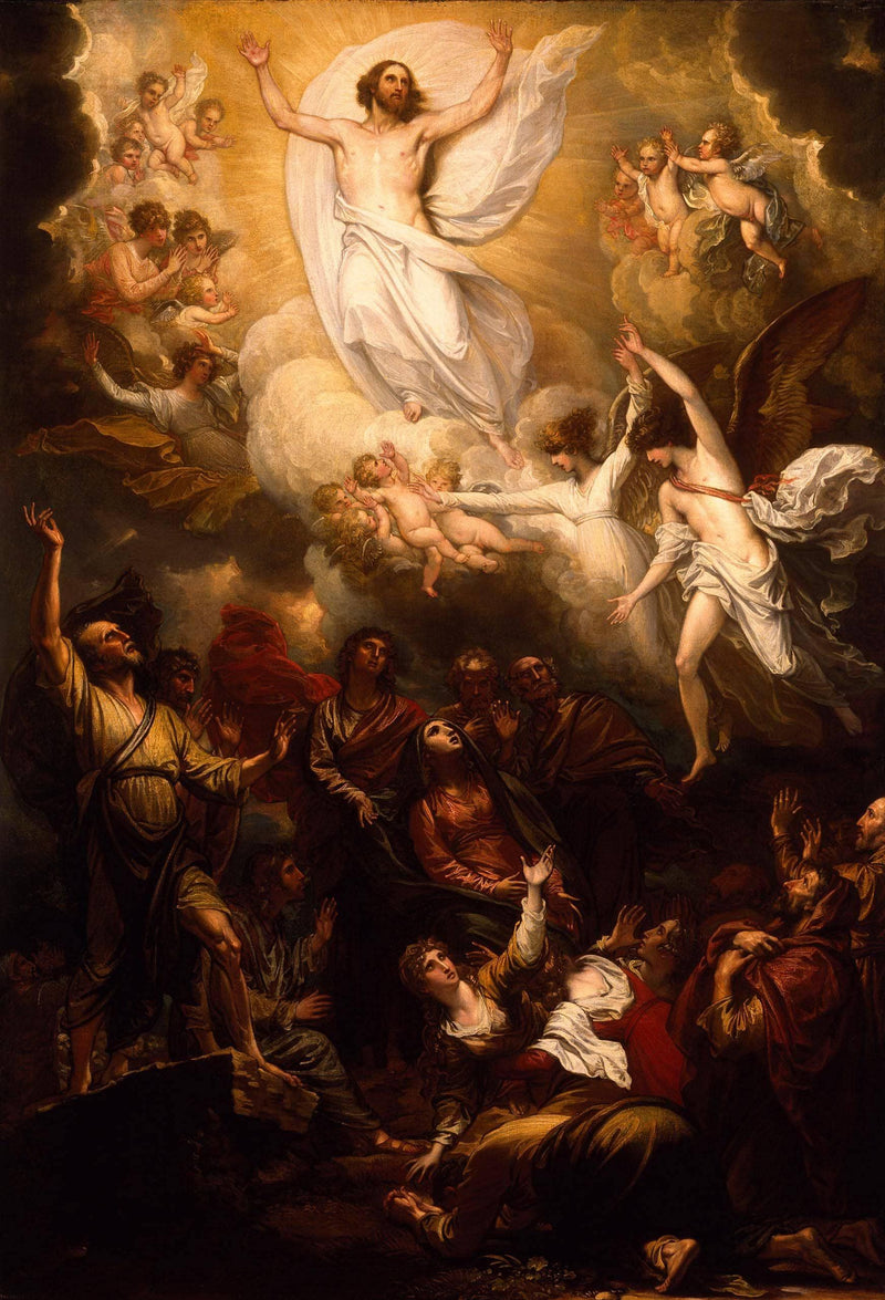 The Ascension by Benjamin West — Oil Painting Reproduction
