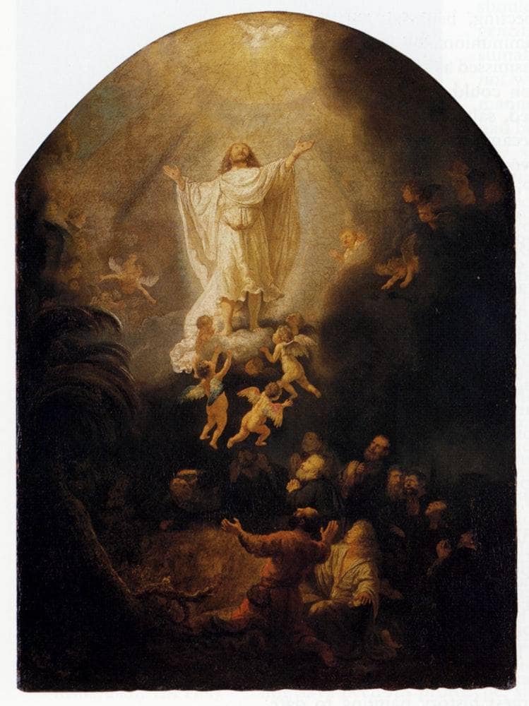 The Ascension Of Christ by Rembrandt — Oil Painting Reproduction