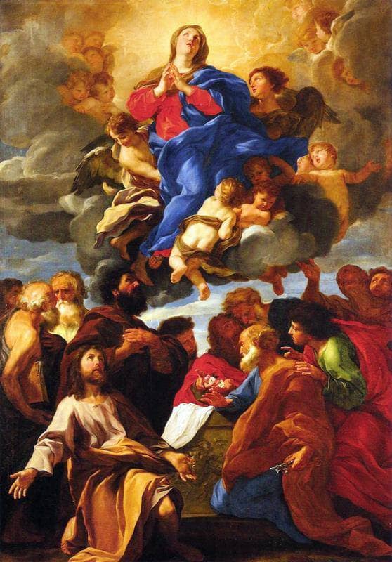 The Ascension of Our Lady by Giovanni Battista Gaulli — Oil Painting Reproduction