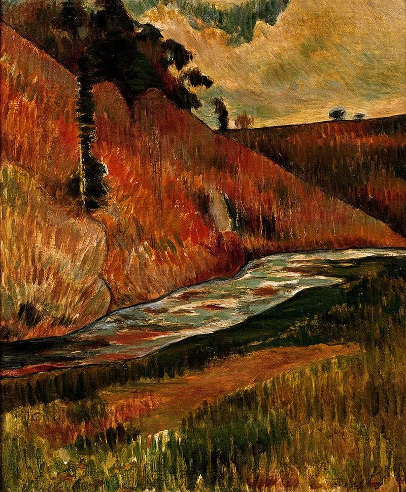 The Aven Stream by Charles Laval — Oil Painting Reproduction