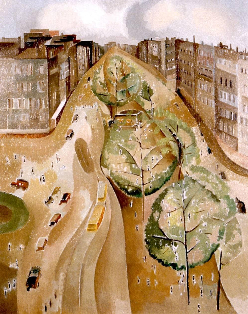 The Avenue by Alice Bailly — Oil Painting Reproduction