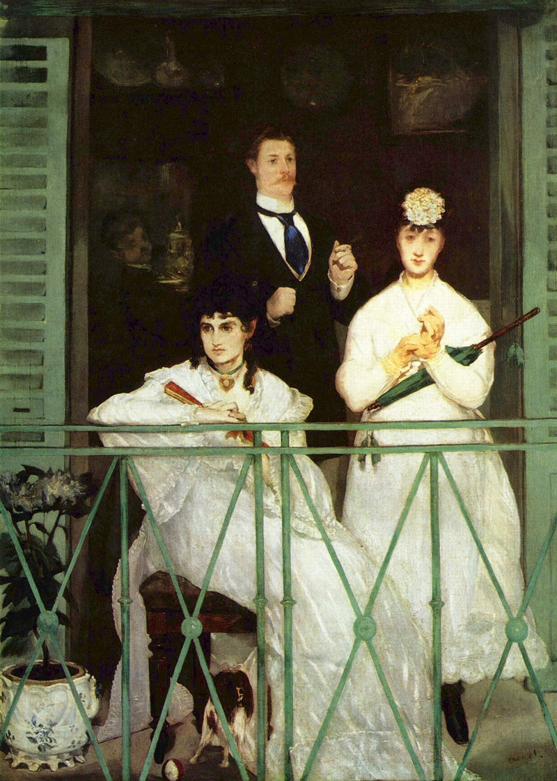 The Balcony by Edouard Manet — Oil Painting Reproduction