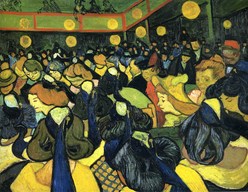 The ballroom at Arles by Vincent van Gogh — Oil Painting Reproduction