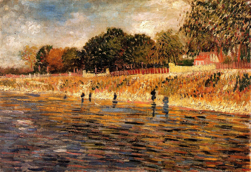 The Banks of the Seine by Vincent van Gogh — Oil Painting Reproduction