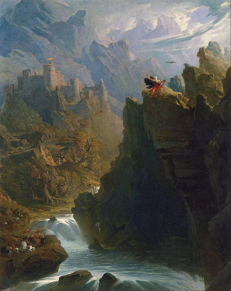 The Bard by John Martin — Oil Painting Reproduction