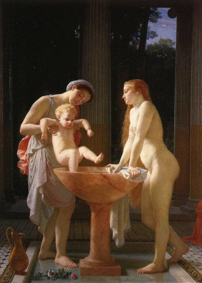 The Bath by Charles Gleyre — Oil Painting Reproduction