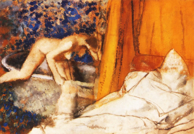 The Bath by Edgar Degas — Oil Painting Reproduction