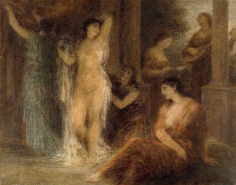 The Bath by Henri Fantin-Latour — Oil Painting Reproduction