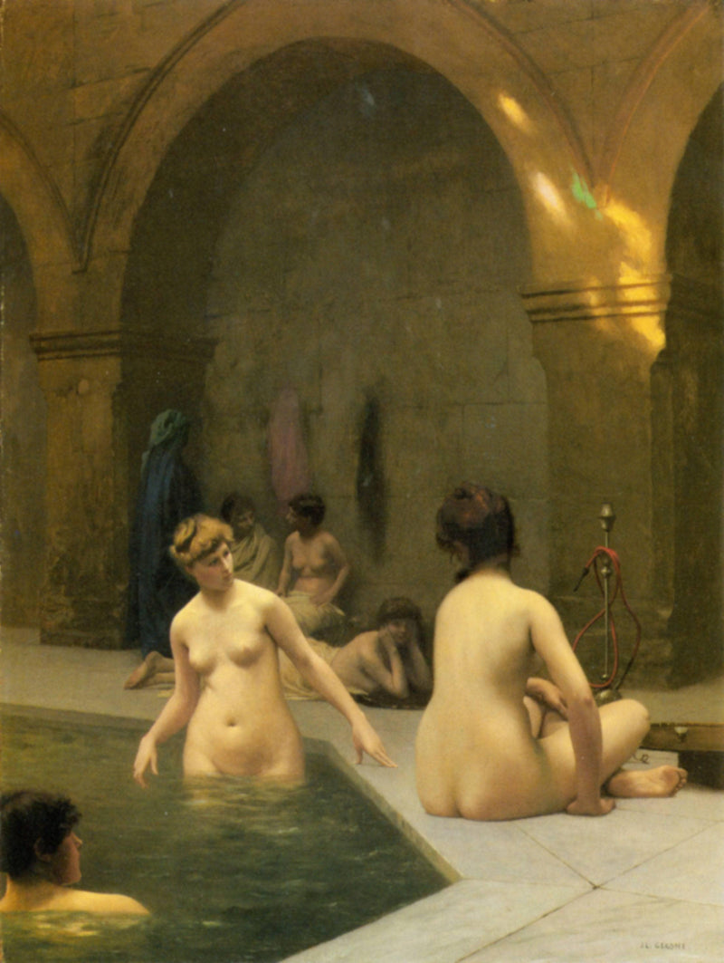 The Bathers by Jean-Leon Gerome — Oil Painting Reproduction