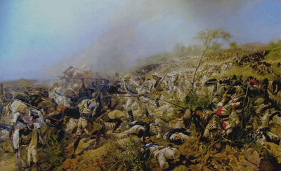 The Battle of Dogali (on January 26th, 1887) in dining room