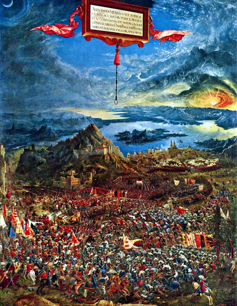 The battle of Issus by Albrecht Altdorfer — Oil Painting Reproduction