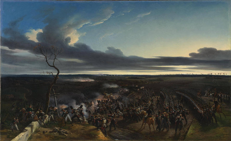 The Battle of Montmirail, February 11th 1814 by Horace Vernet — Oil Painting Reproduction