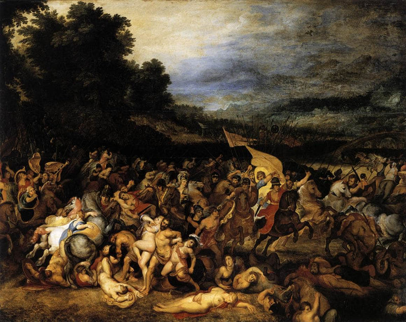 The Battle of the Amazons by Peter Paul Rubens — Oil Painting Reproduction
