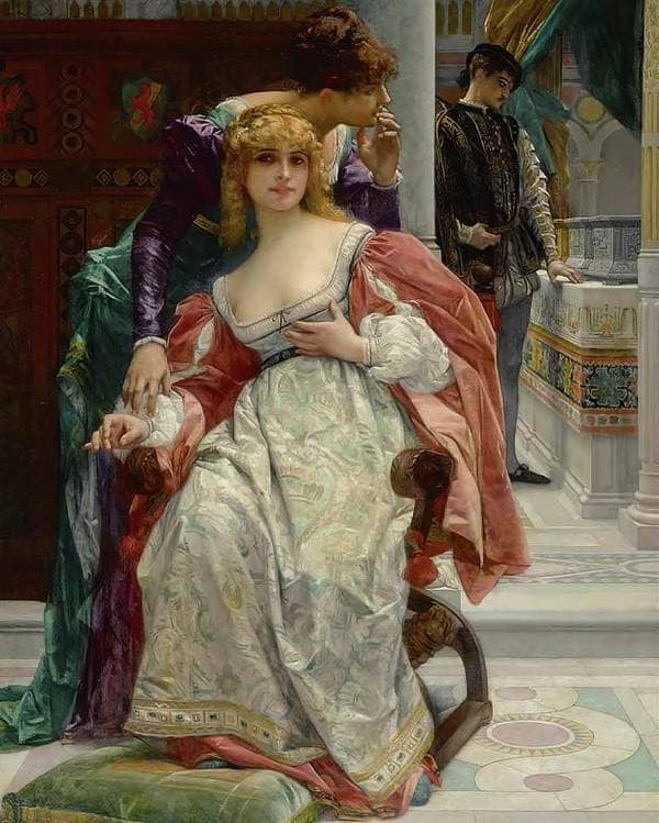 The beautiful Portia by Alexandre Cabanel — Oil Painting Reproduction