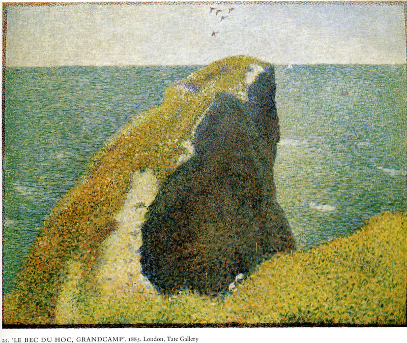 The Bec du Hoc, Grandcamp by Georges Seurat — Oil Painting Reproduction