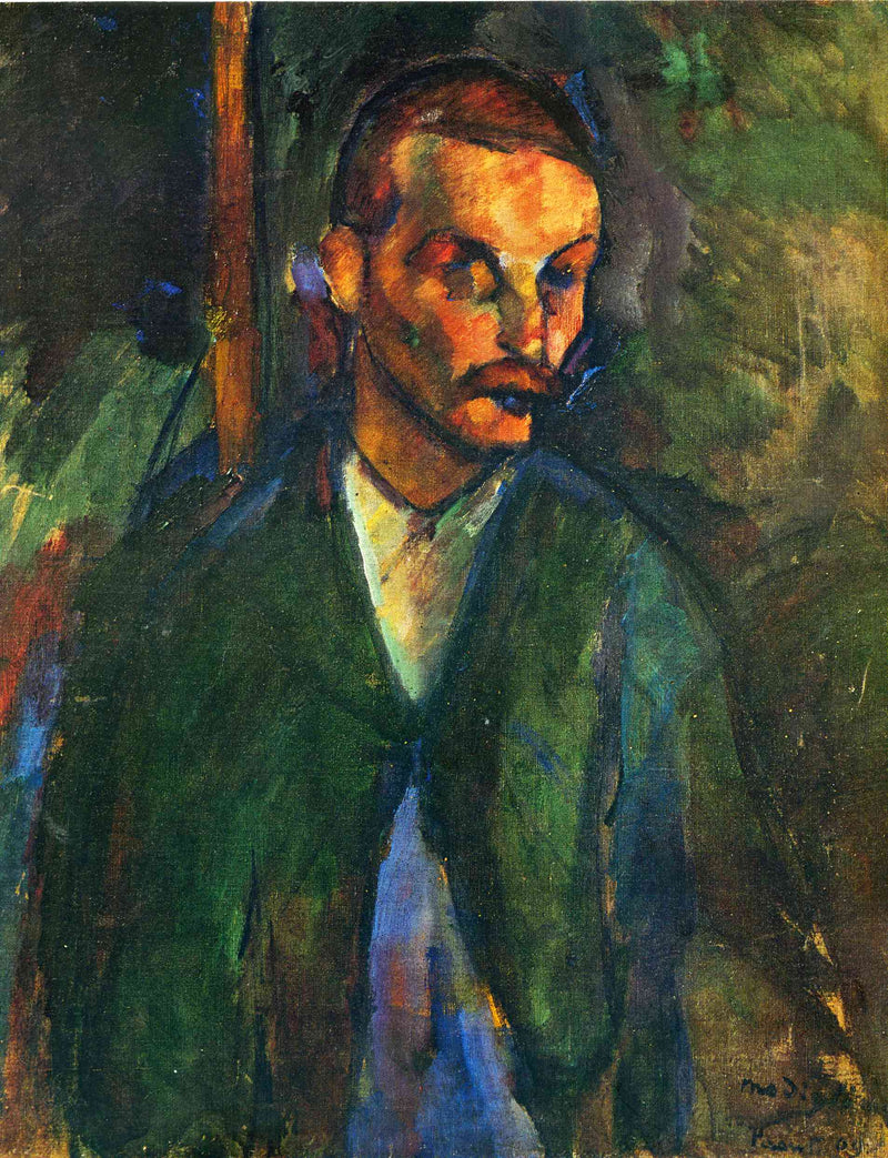 The beggar of Livorne by Amedeo Modigliani — Oil Painting Reproduction
