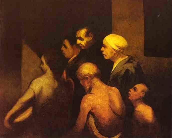 The Beggars by Honore Daumier — Oil Painting Reproduction
