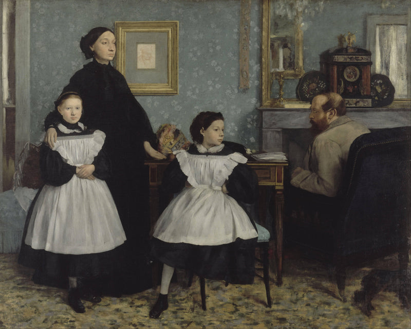 The Bellelli Family by Edgar Degas — Oil Painting Reproduction