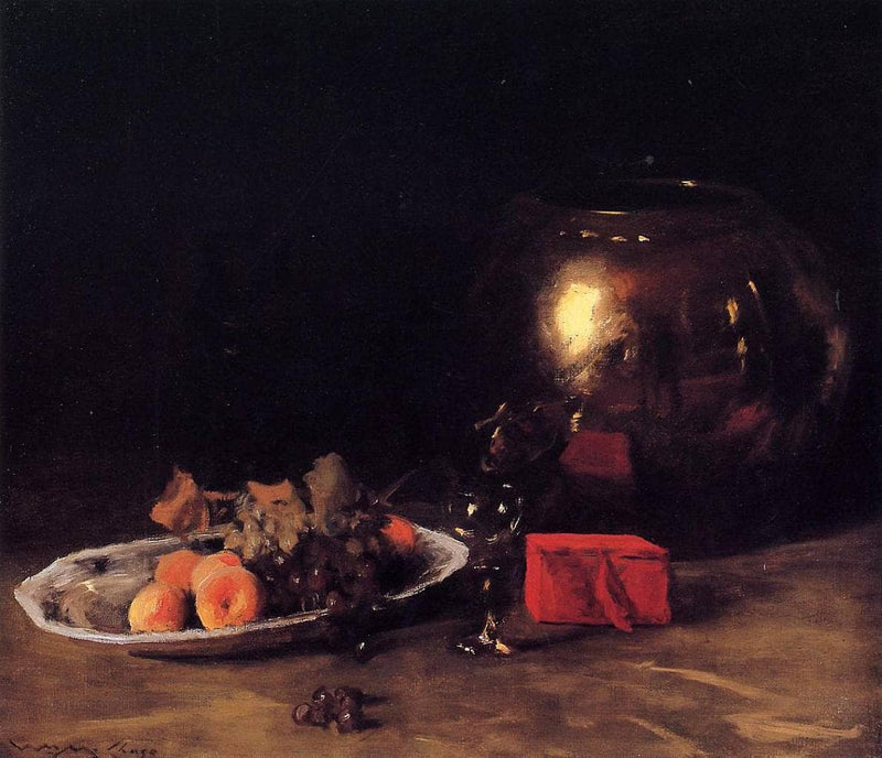 The Big Brass Bowl by William Merritt Chase — Oil Painting Reproduction