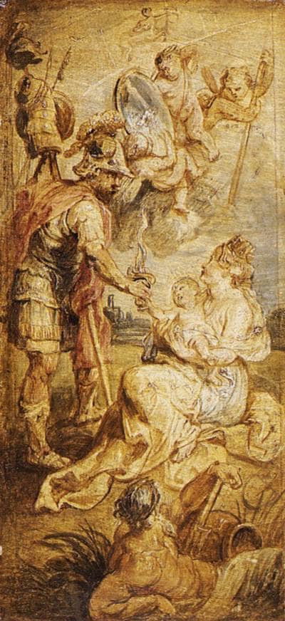 The Birth of Henri IV of France by Peter Paul Rubens, Oil Painting Reproduction