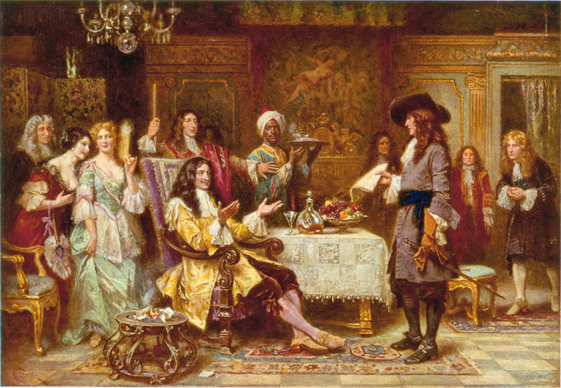 The Birth of Pennsylvania, 1680 by Jean Leon Gerome Ferris — Oil Painting Reproduction