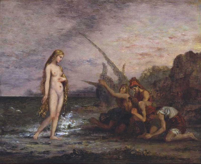 The Birth of Venus by Gustave Moreau — Oil Painting Reproduction
