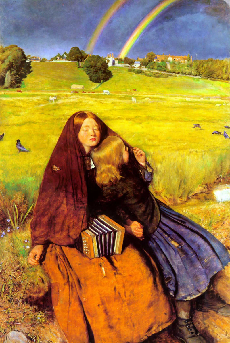 The Blind Girl by John Everett Millais — Oil Painting Reproduction