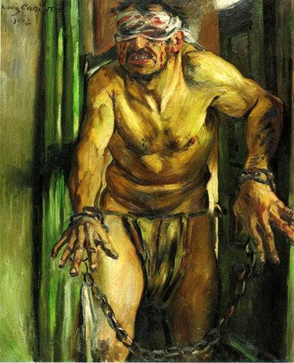 The Blinded Samson by Lovis Corinth — Oil Painting Reproduction