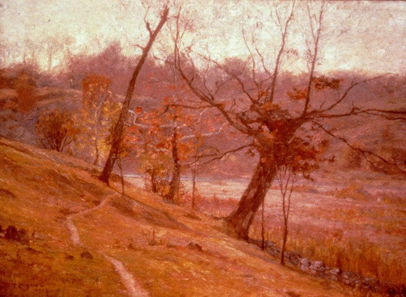 The Bloom of the Grape by T. C. Steele — Oil Painting Reproduction