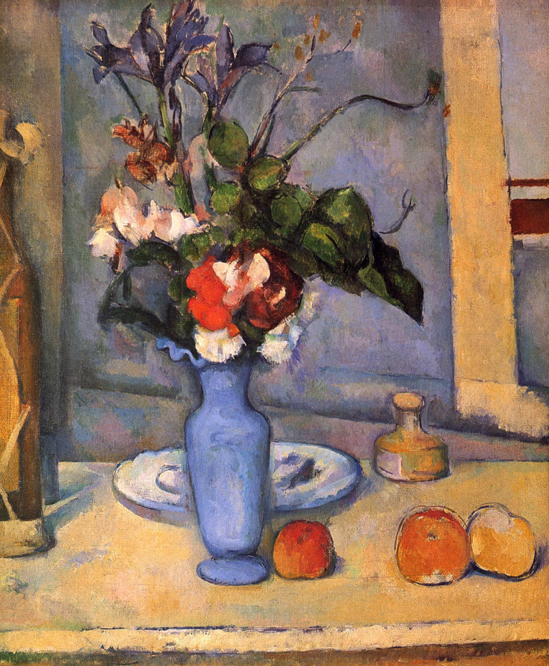 The Blue Vase by Paul Cezanne — Oil Painting Reproduction
