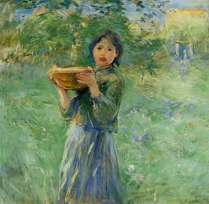 The Bowl of Milk by Berthe Morisot — Oil Painting Reproduction