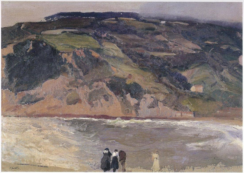 The Breakwater at San Sebastian by Joaquín Sorolla — Oil Painting Reproduction