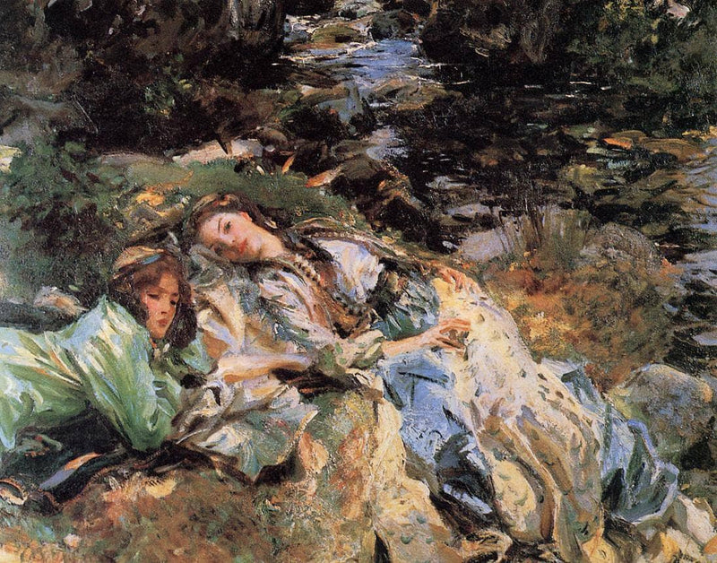 The Brook by John Singer Sargent — Oil Painting Reproduction