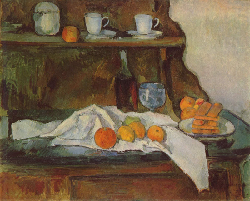 The Buffet by Paul Cezanne — Oil Painting Reproduction