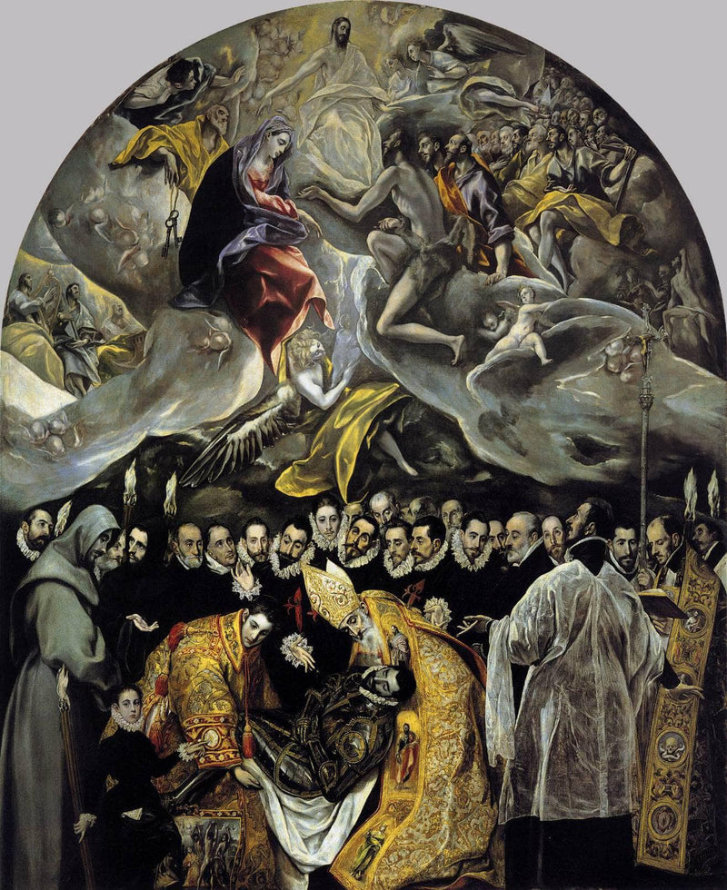 The Burial of the Count of Orgaz by El Greco — Oil Painting Reproduction