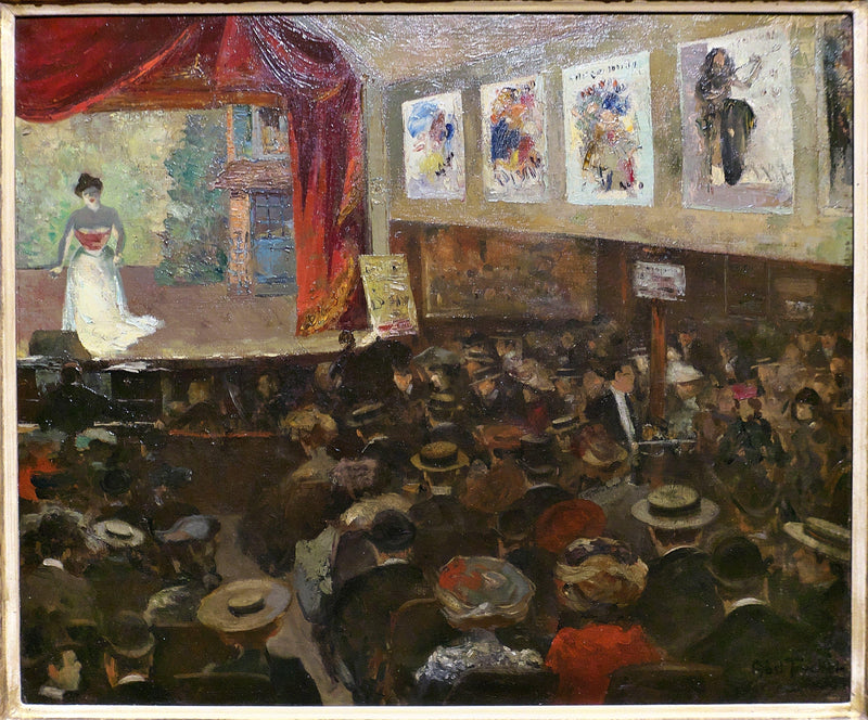 The Cafè Concert by Louis Abel-Truchet — Oil Painting Reproduction