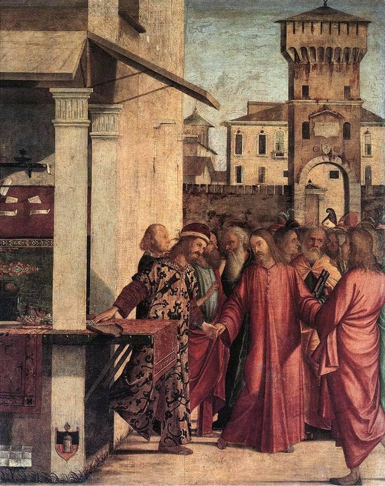 The Calling of St. Matthew by Vittore Carpaccio — Oil Painting Reproduction