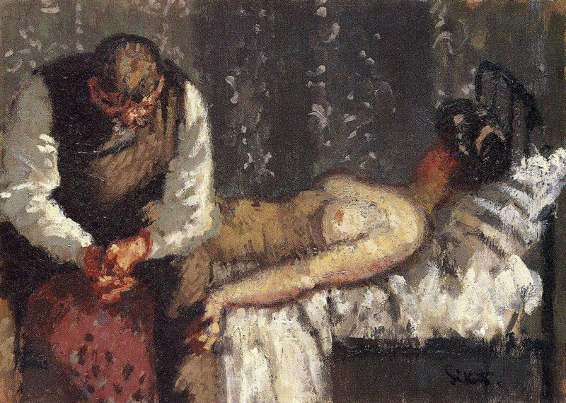 The Camden Town Murder, or What Shall We Do For the Rent? by Walter Sickert, Oil Painting Reproduction