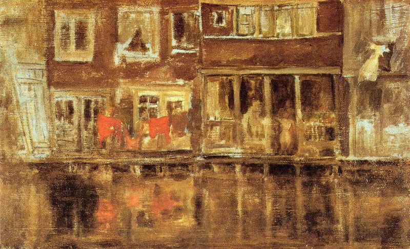The Canal by James McNeill Whistler — Oil Painting Reproduction