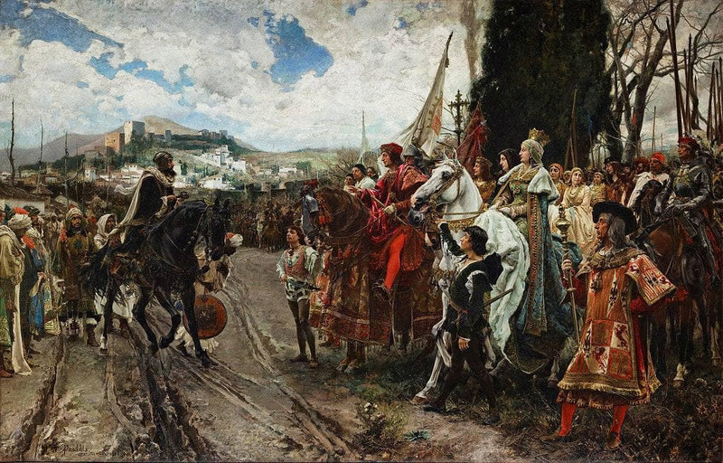 The Capitulation of Granada by Francisco Pradilla — Oil Painting Reproduction