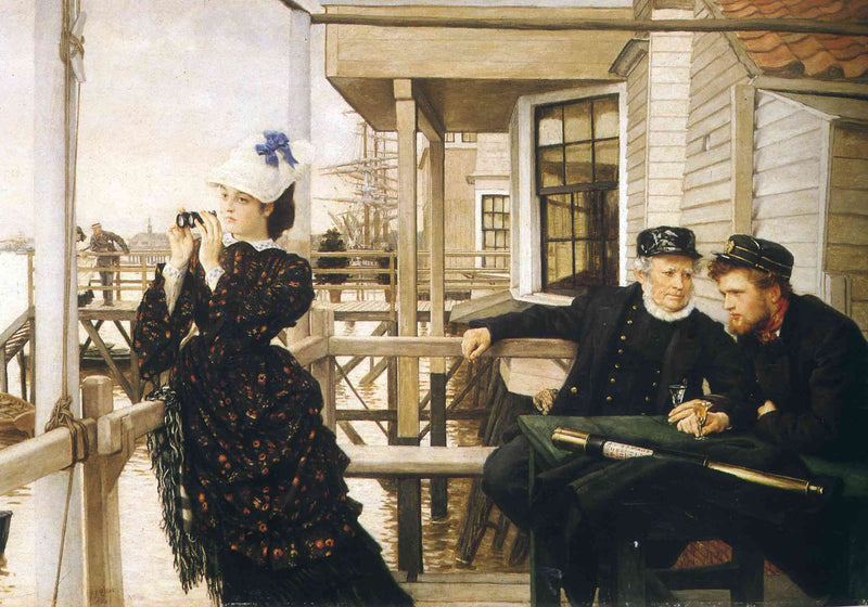 The Captain's Daughter by James Tissot — Oil Painting Reproduction