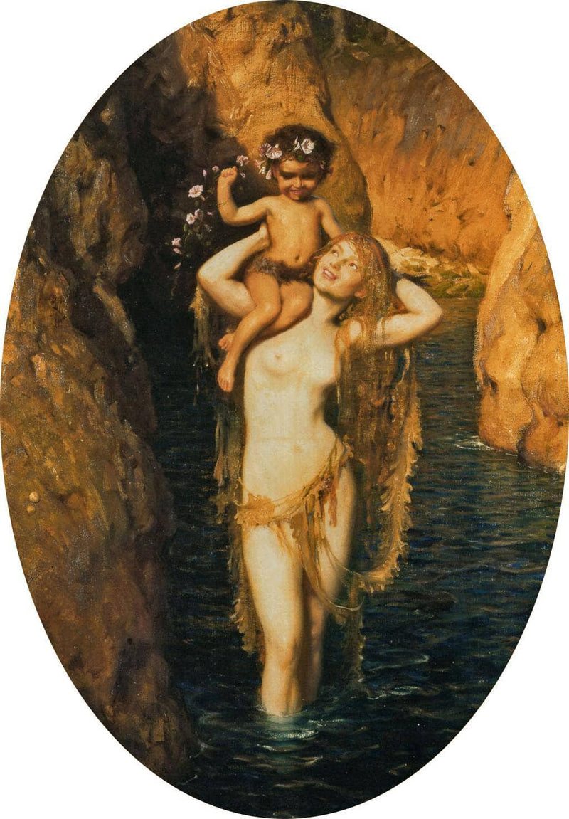 The Capture by Herbert James Draper — Oil Painting Reproduction
