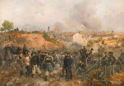 The capture of Palestro on 30 May 1859 in bedroom
