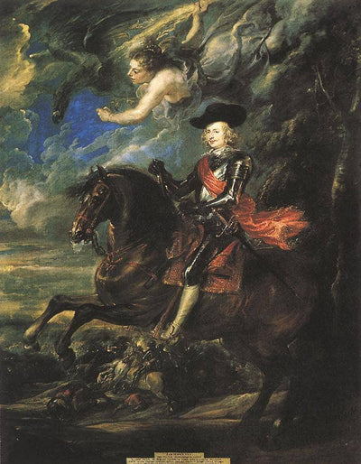 The Cardinal Infante in study
