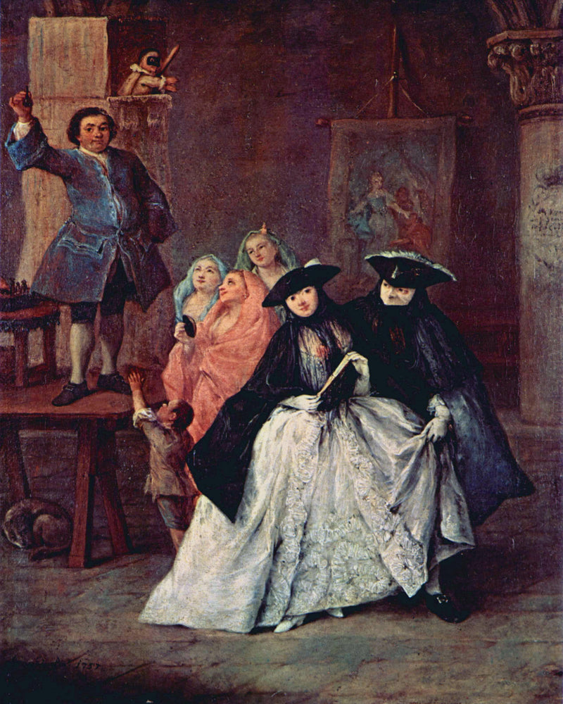 The Charlatan by Pietro Longhi — Oil Painting Reproduction