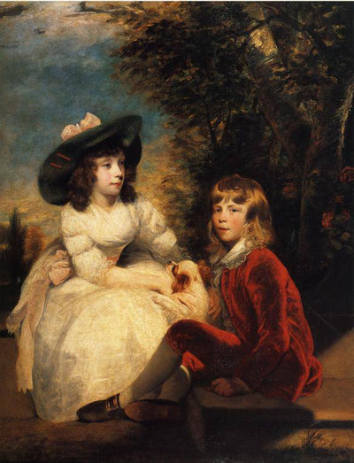 The Children of John Julius Angerstein in master bedroom