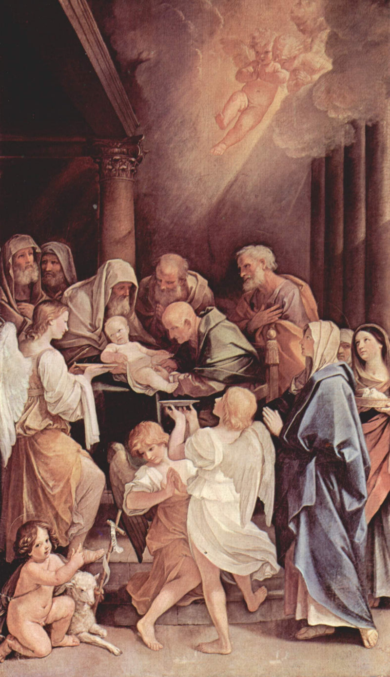The circumcision of the Child Jesus by Guido Reni — Oil Painting Reproduction