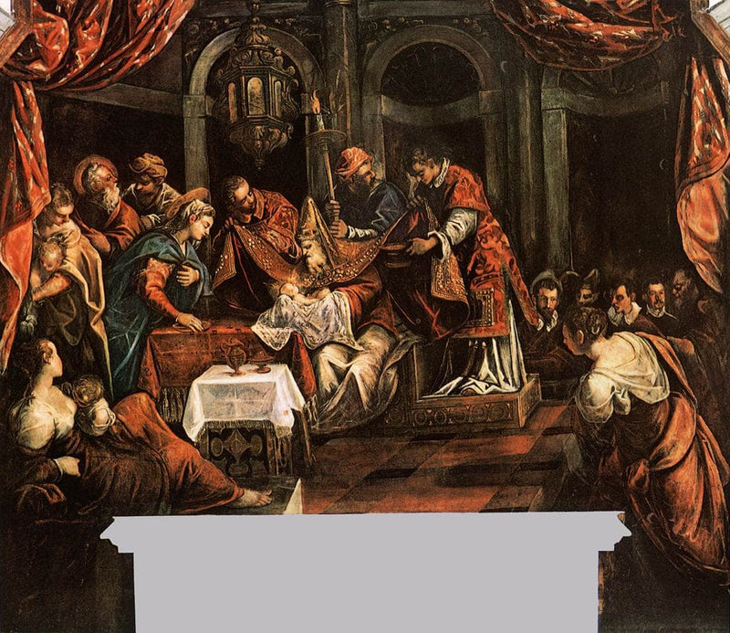 The Circumcision by Tintoretto — Oil Painting Reproduction