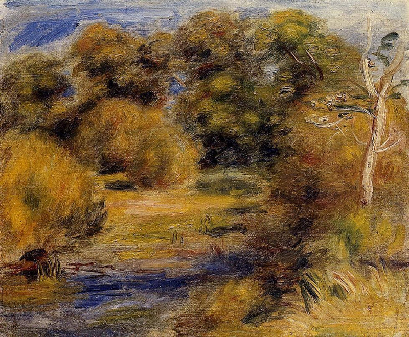 The Clearing by Pierre-Auguste Renoir — Oil Painting Reproduction