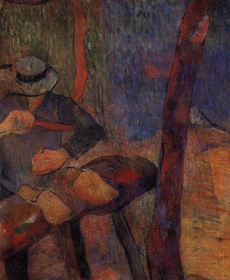 The clog-maker by Paul Gauguin — Oil Painting Reproduction